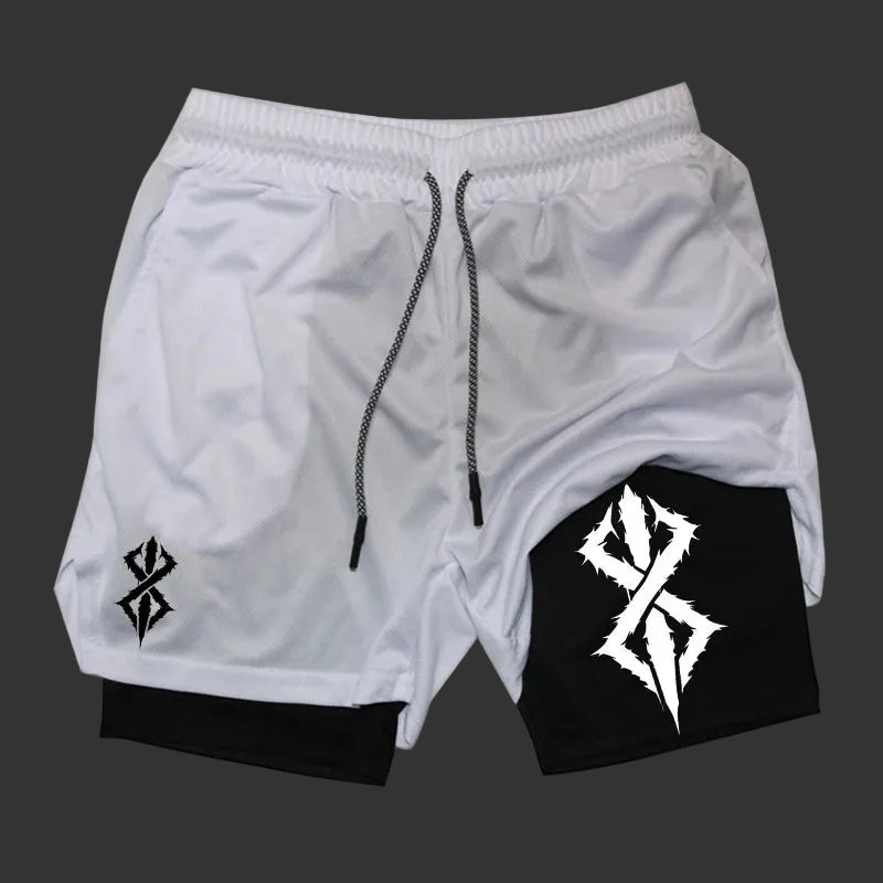 Men's Anime Running Shorts