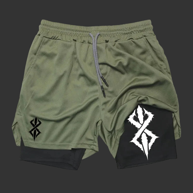 Men's Anime Running Shorts