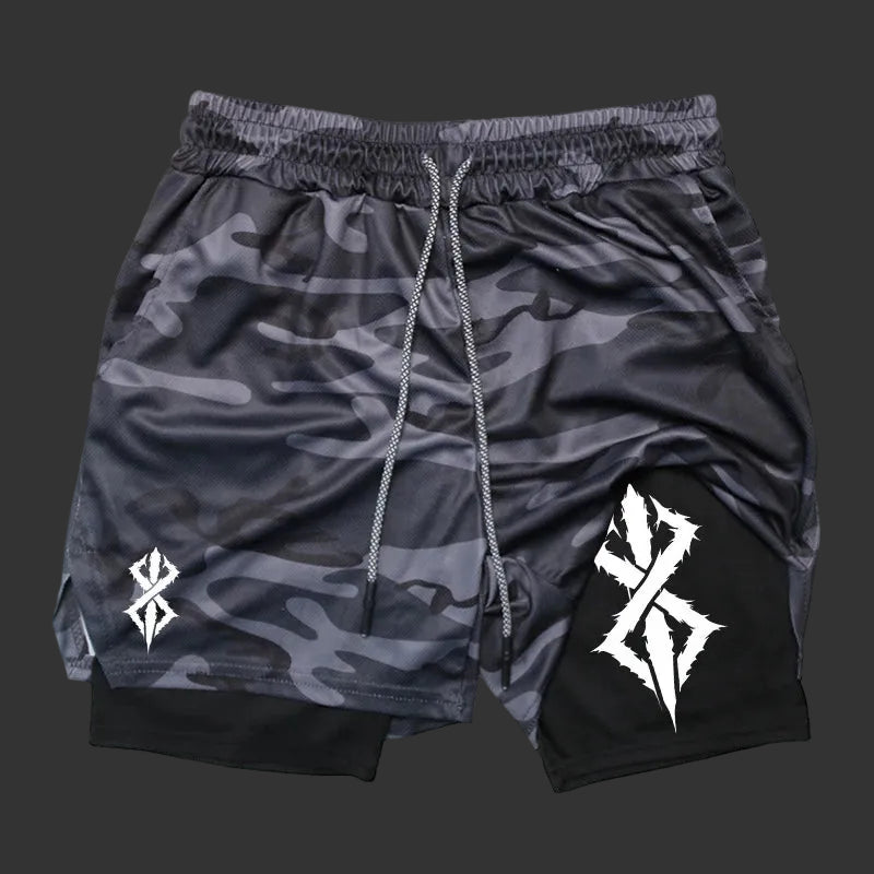 Men's Anime Running Shorts