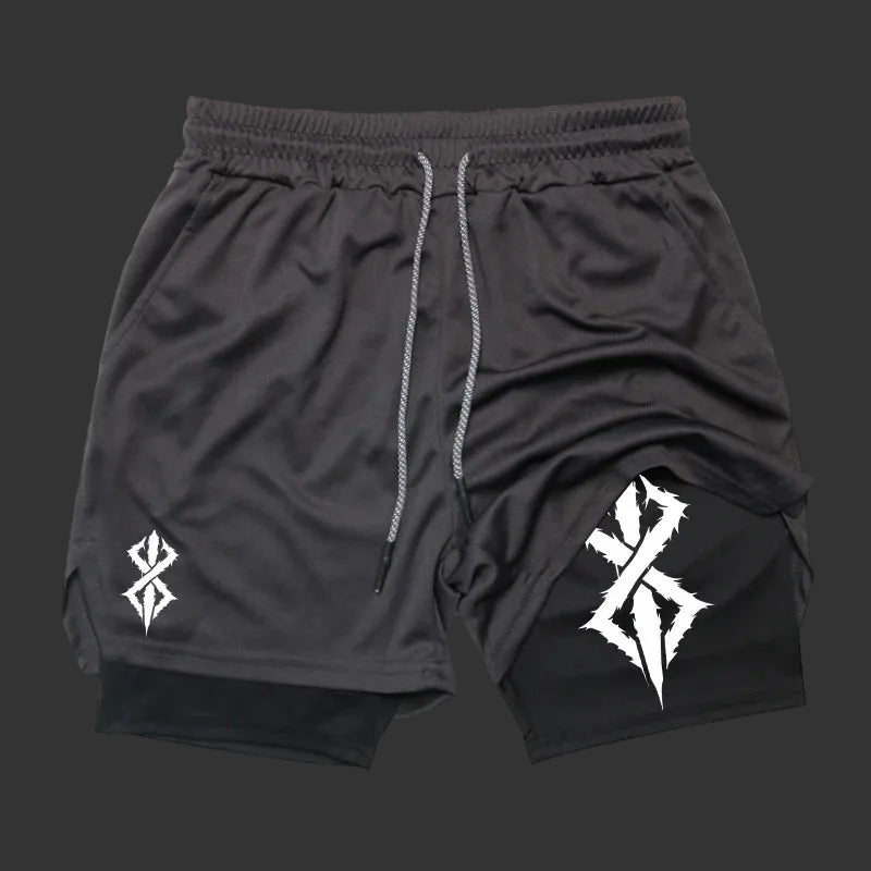 Men's Anime Running Shorts