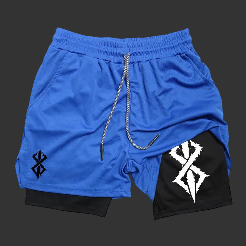 Men's Anime Running Shorts