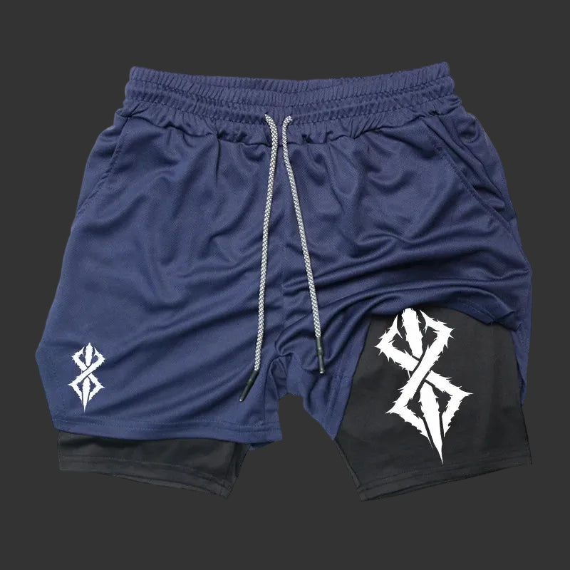 Men's Anime Running Shorts
